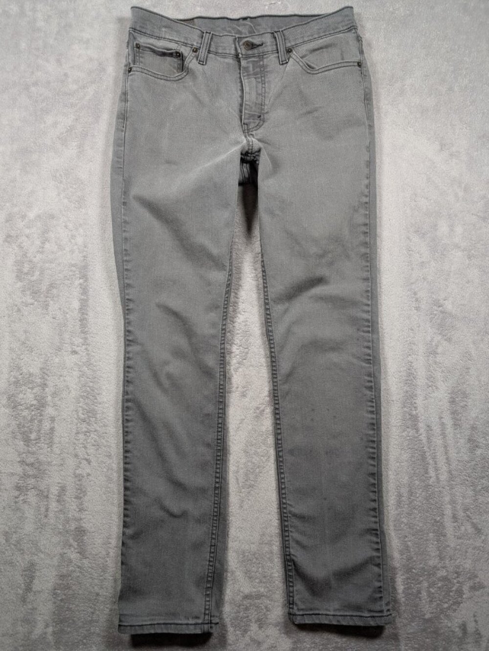 Levis 511 Slim Fit Jeans Men Size 33x32 Gray Streetwear Casual Everyday Classic
